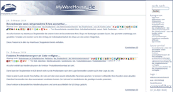 Desktop Screenshot of blog.my-warehouse.de